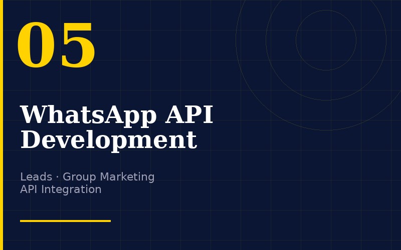 WhatsApp API development Australia